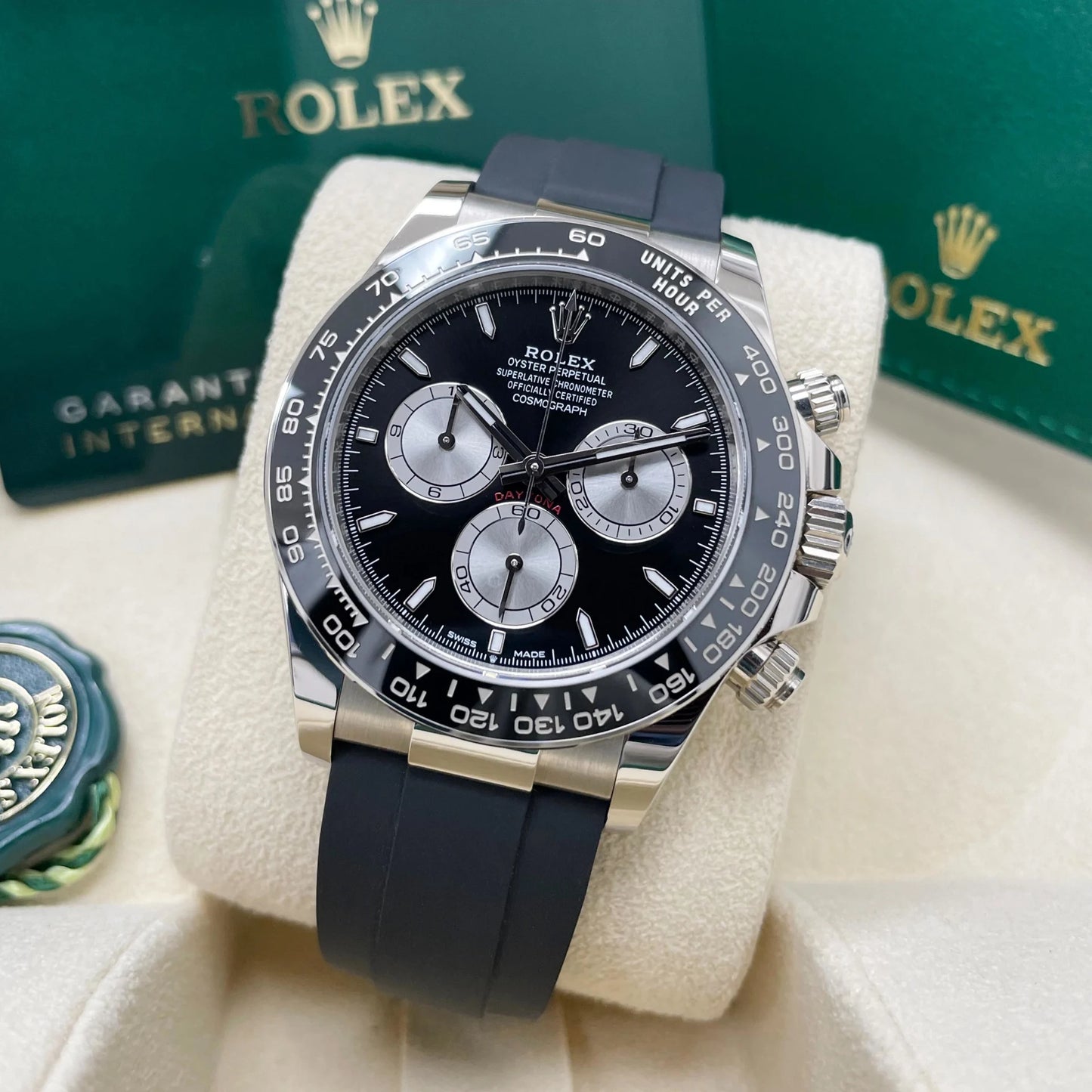 RLX Cosmograph Daytona White Gold Mens Watch