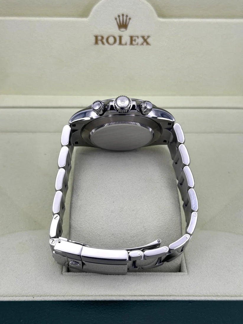 RLX Daytona White Dial Stainless steel Mens Watch