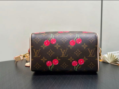 🌟 L$V Cherry Keychain: Cute + Luxury, All in One 🍒✨