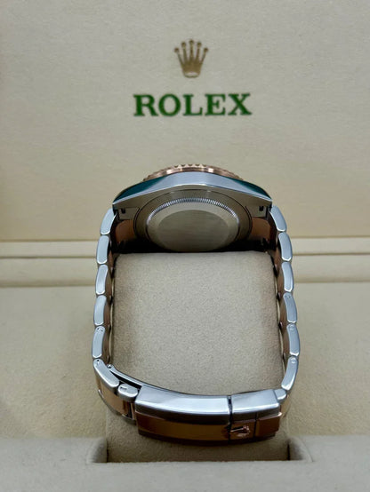 RLX GMT Master II 40 Two Tone Rose Gold Rootbeer