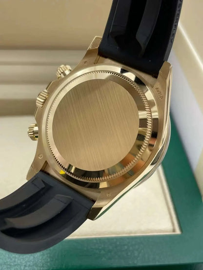 RLX Daytona Yellow Gold/ Ceramic / Black /Oysterfex