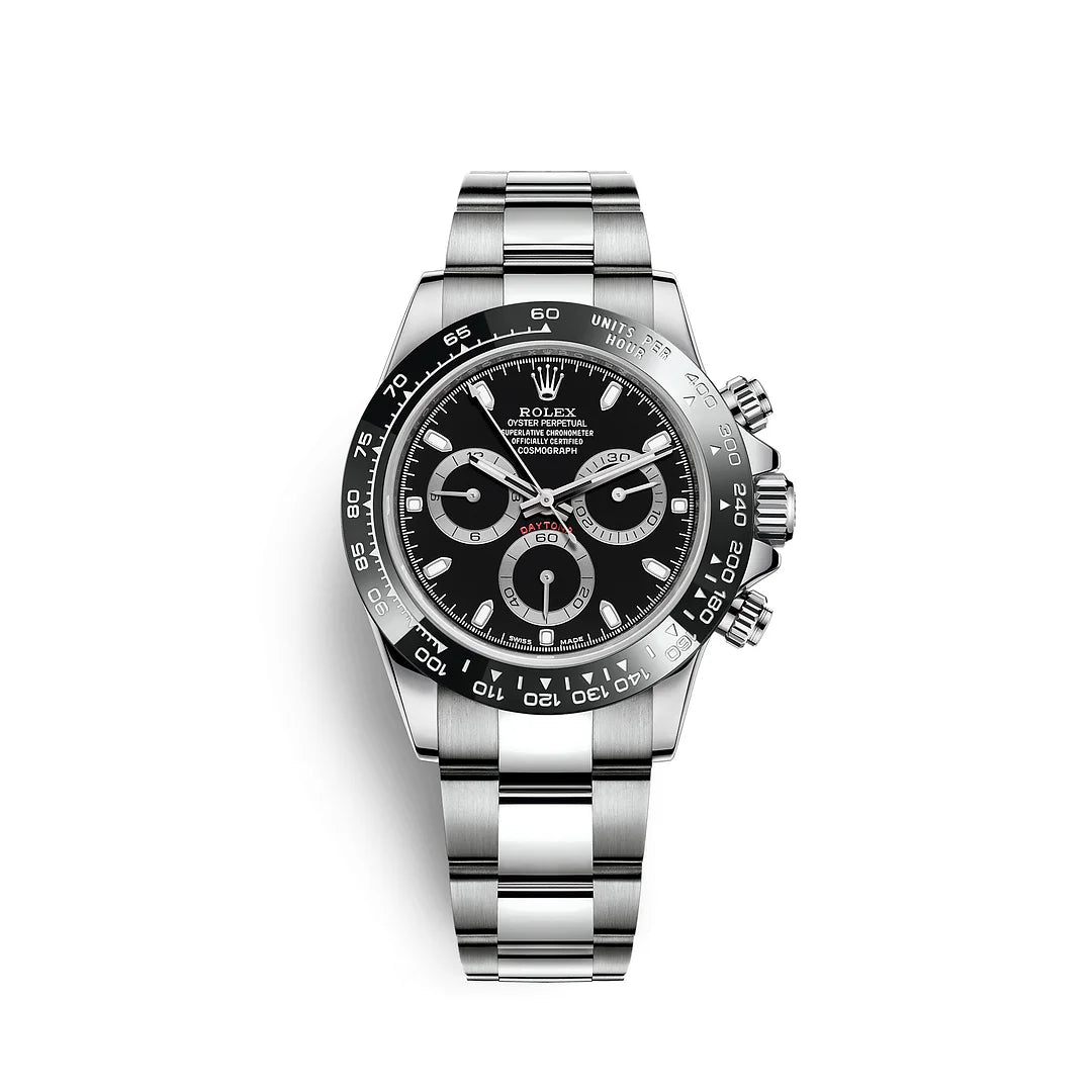 RLX Daytona 40mm Stainless Steel Black