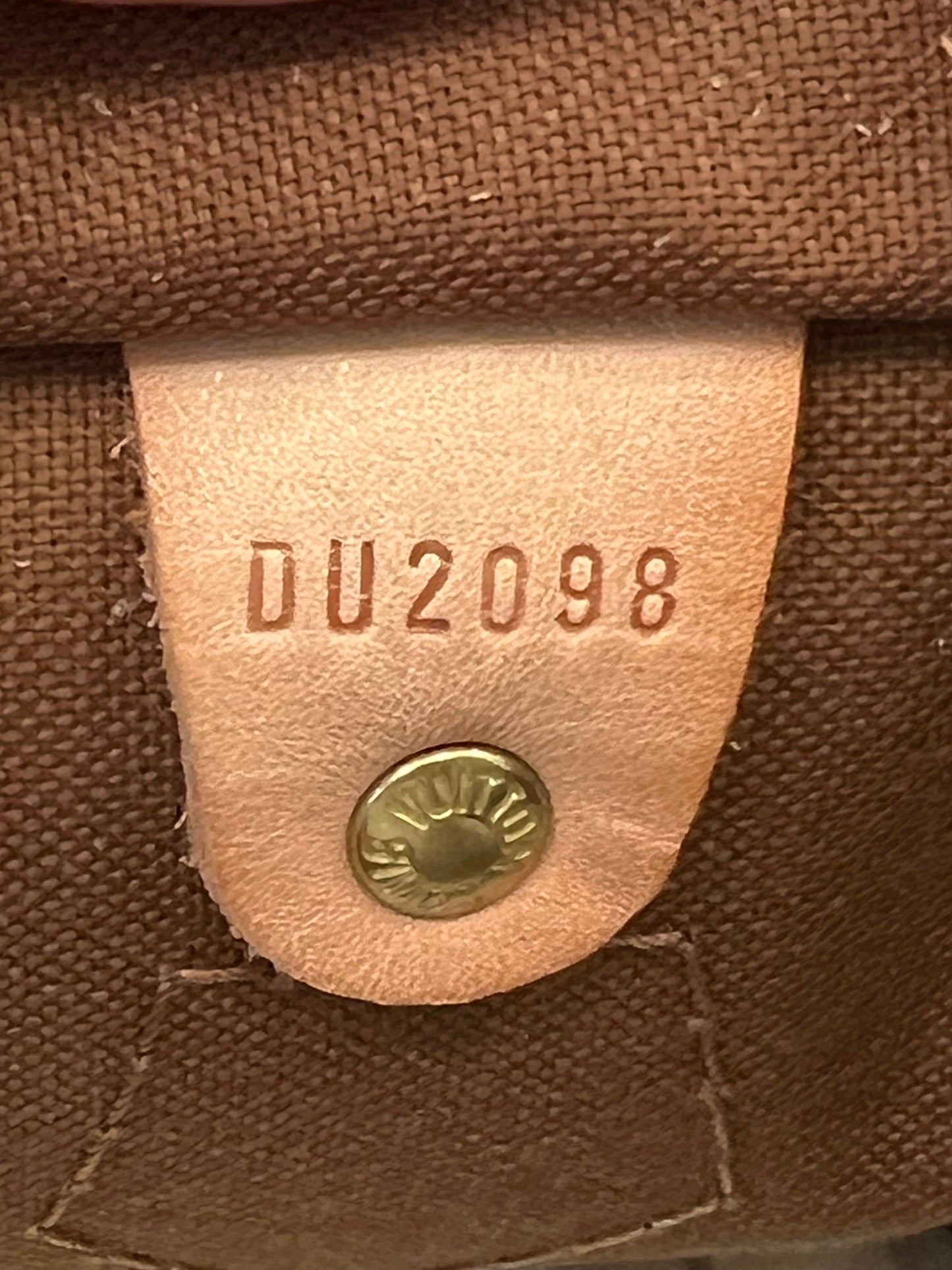 LOUIS VUITTON MONOGRAM SPEEDY 30 HANDBAG