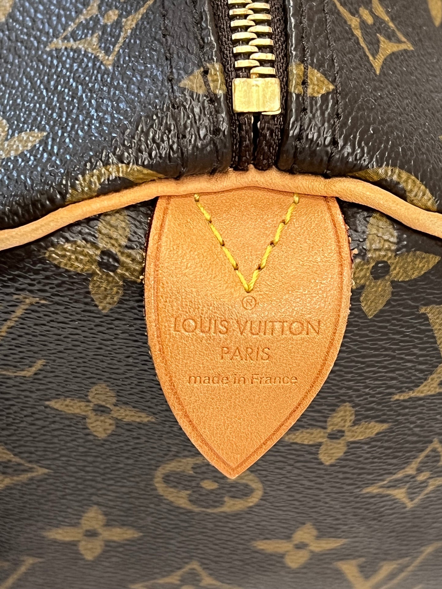 LOUIS VUITTON MONOGRAM SPEEDY 30 HANDBAG