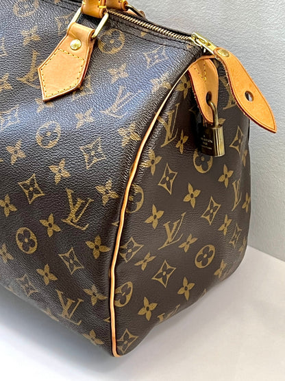 LOUIS VUITTON MONOGRAM SPEEDY 30 HANDBAG